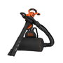 Black + Decker BEBLV300-QS Aspirador Soplador Triturador de Mochila 3000W 72L