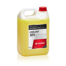 Cepsa Refrigerante Anticongelante Coolant 30% 5L Protección Hasta -18°C Uso Directo