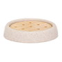 Andrea House Jabonera de Arenisca y Fresno Ø10,5 x 2 cm Beige / Madera