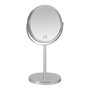 Andrea House Espejo de Pie Redondo Cromado x5au 1 Aumento 5 Aumentos Metal 18.5x15x34.5cm