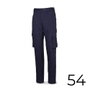 Marca Pantalón Strech 588pbsam/54 - Pantalón Strech 98% Algodón 2% Elastano 240g Azul Marino Talla 54