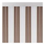 Acudam Cortina para Puerta Modelo Lisboa Marrón-Cristal 90 x 210 cm Anti-insectos Tiras PVC Exterior