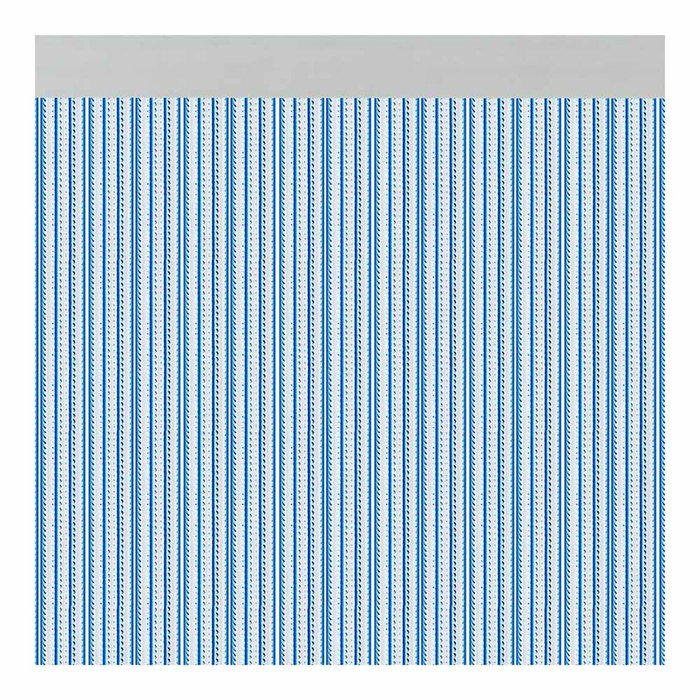 Acudam Cortina para puerta Brescia Azul 90 x 210 cm