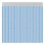 Acudam Cortina Puerta Brescia Azul 90 x 210 cm Anti-Insectos Tiras PVC
