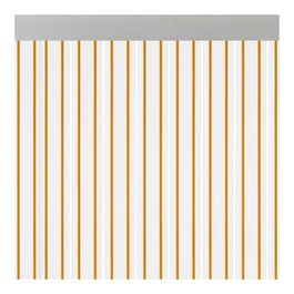 Acudam Cortina Puerta Ferrara Transparente Miel 90 x 210 cm Anti-insectos