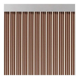 Acudam Cortina para puerta Cinta S-350 Marrón 90 x 210 cm
