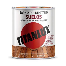 Titan Barniz poliuretano suelos incoloro brillante 750 ml
