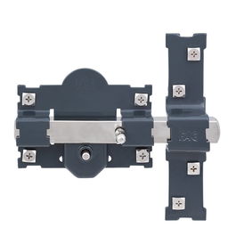 Fac Cerrojo F01053 Pintado 101-r/105 con Barra de 18mm y Placa de 105mm 3 Llaves Serreta