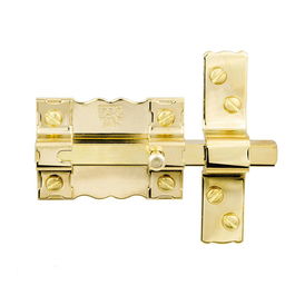 Fac Pasador F12102 Pasador Interior con Barra de 14mm y Cerradero de 3mm de Espesor, Dorado