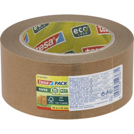 Tesa Tesapack Cinta de Embalaje de Papel Ecológico 50 mm x 50 m