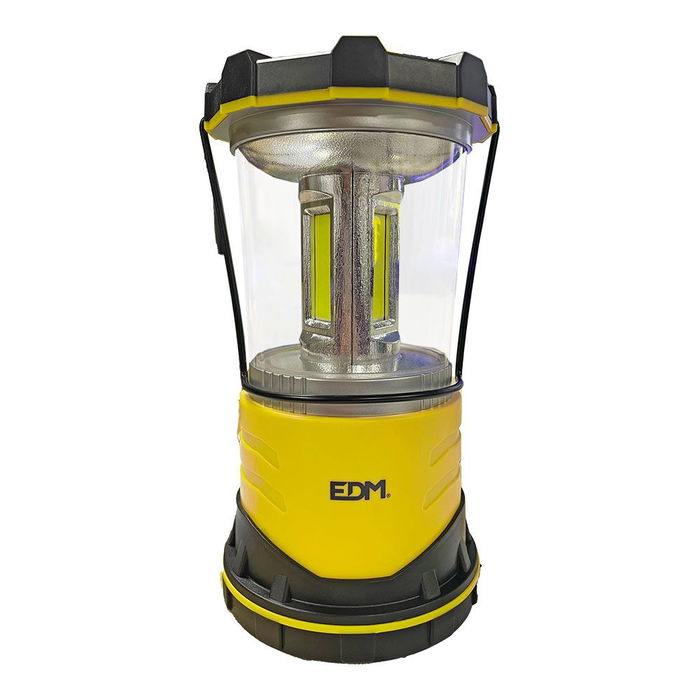 Edm Farol de Camping LED River Trek 9W 1200lm Luz Fría 7500K Funciona con 4 Pilas D/LR20 Resistente IP44 con Gancho y Asa Edm Farol de Camping LED River Trek 9W 1200lm Luz Fría 7500K Funciona con 4 Pilas D/LR20 Resistente IP44 con Gancho y Asa