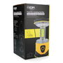Edm Farol de Camping LED River Trek 9W 1200lm Luz Fría 7500K Funciona con 4 Pilas D/LR20 Resistente IP44 con Gancho y Asa