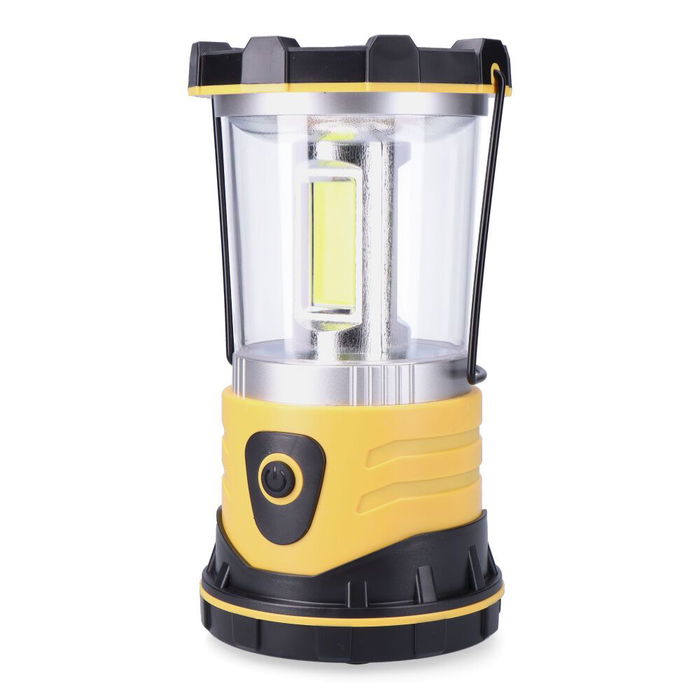 Edm Farol de Camping LED River Trek 9W 1200lm Luz Fría 7500K Funciona con 4 Pilas D/LR20 Resistente IP44 con Gancho y Asa Edm Farol de Camping LED River Trek 9W 1200lm Luz Fría 7500K Funciona con 4 Pilas D/LR20 Resistente IP44 con Gancho y Asa