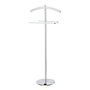 Mondex Galán de Noche Metálico Cromado 43 x 28 x 109 cm