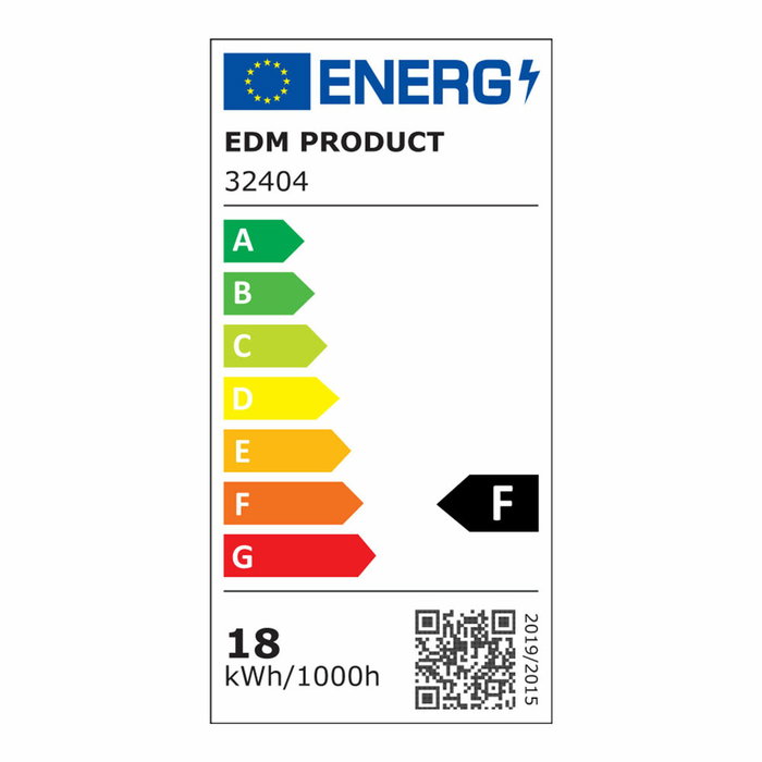 Edm Aplique LED ovalado 18W 1820 lm 4000K Blanco Edm Aplique LED ovalado 18W 1820 lm 4000K Blanco
