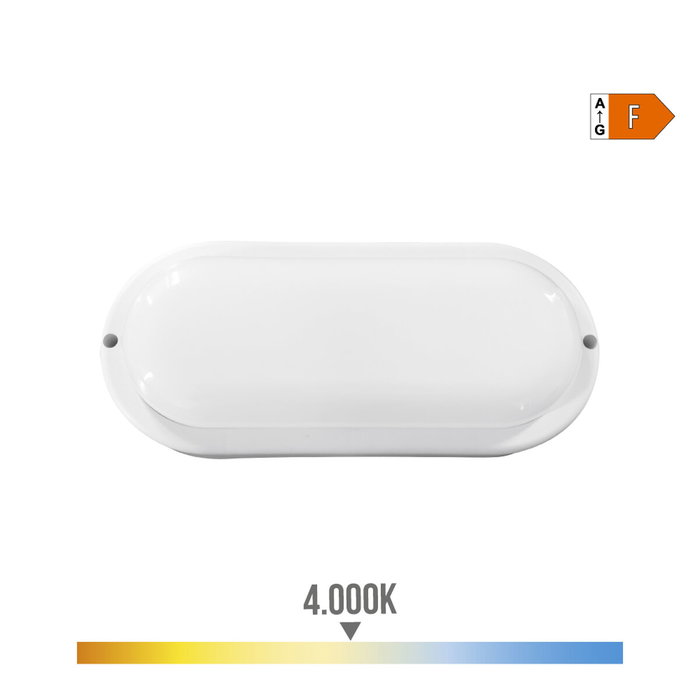 Edm Aplique LED ovalado 18W 1820 lm 4000K Blanco Edm Aplique LED ovalado 18W 1820 lm 4000K Blanco