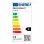Edm Aplique LED Oval Blanco 18 W 1820 lm 6400 K