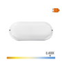 Edm Aplique LED Oval Blanco 18 W 1820 lm 6400 K