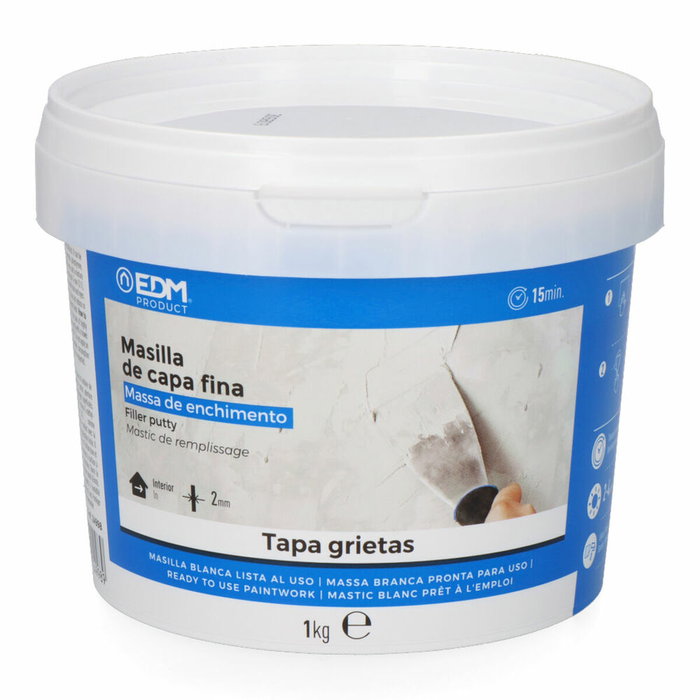 Koma Tools Masilla de capa fina lista al uso 1 kg Koma Tools Masilla de capa fina lista al uso 1 kg