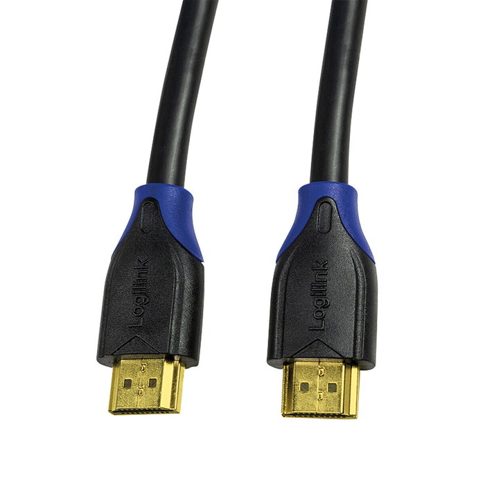 Logilink Cable HDMI 2.0 de 5m con Ethernet, 4K/60Hz, Negro