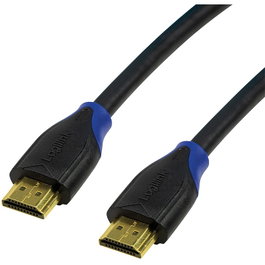 LogiLink Cable HDMI 2.0 con Ethernet de 10m, 4K2K/60Hz, Negro