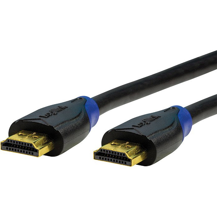 LogiLink Cable HDMI 2.0 con Ethernet de 10m, 4K2K/60Hz, Negro