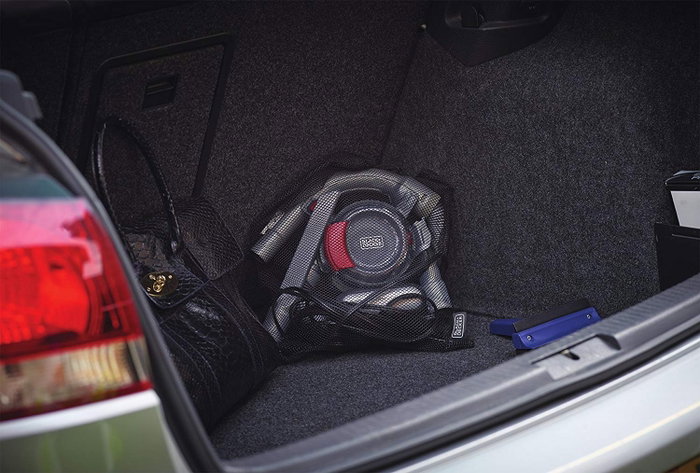 Black+Decker PD-1200-AV Flexi Vac Aspirador de Coche 12V con Tubo Flexible
