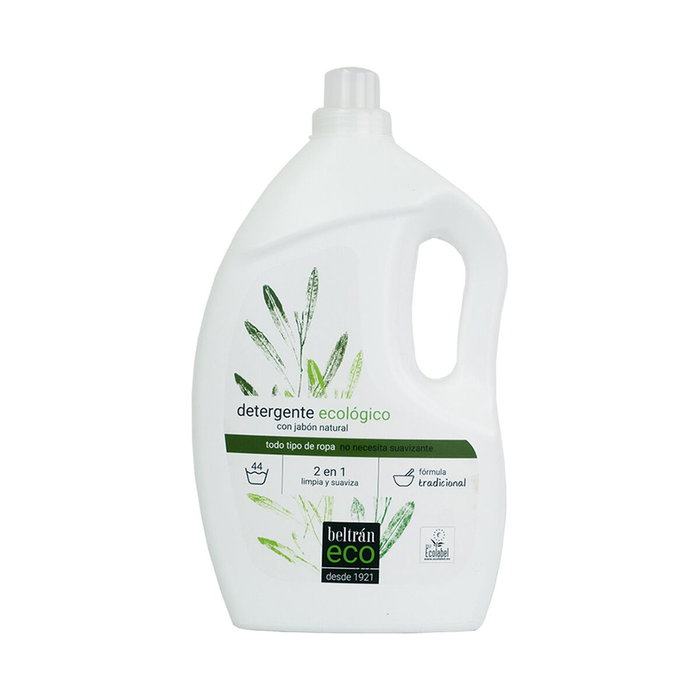 Jabones Beltrán Detergente natural con jabón blando 2 en 1, 3,08 l