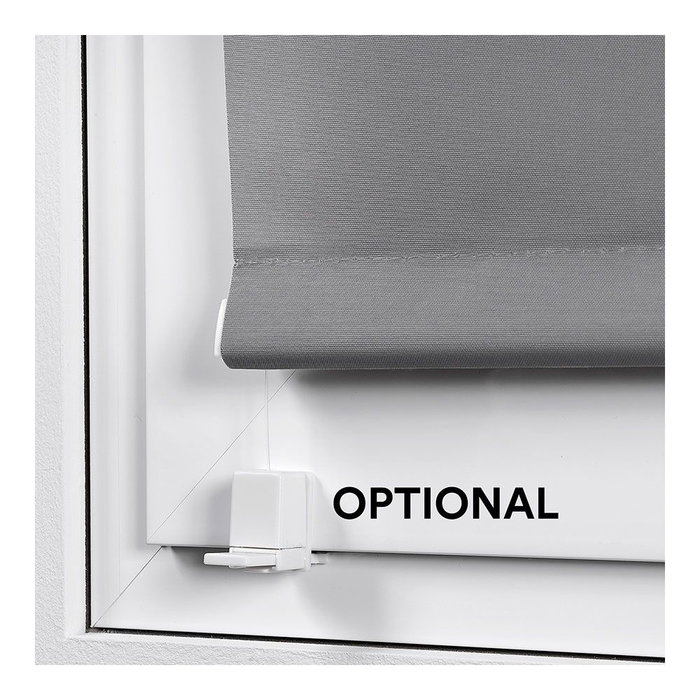 Cintacor - Stor Planet Estor enrollable Clip & Fix Gris Asfalto 75 x 180 cm