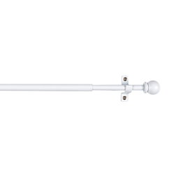 Cintacor Portavisillo extensible Deco esfera blanco, 120 - 215 cm