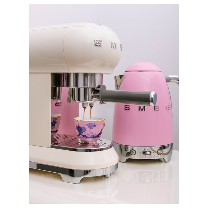 Smeg KLF03PKEU Hervidor de Agua 1,7 L 2400 W Acero Inoxidable Rosa