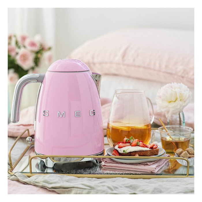 Smeg KLF03PKEU Hervidor de Agua 1,7 L 2400 W Acero Inoxidable Rosa