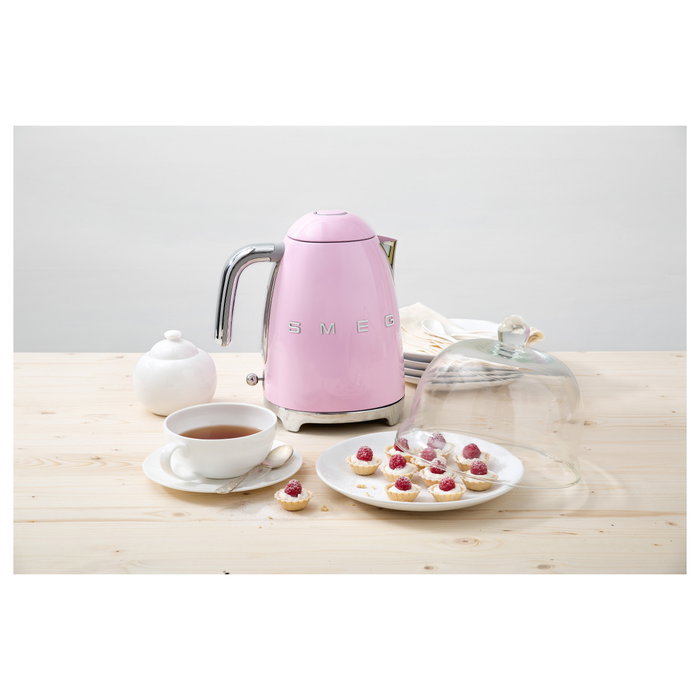 Smeg KLF03PKEU Hervidor de Agua 1,7 L 2400 W Acero Inoxidable Rosa