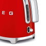 Smeg KLF03RDEU Hervidor de Agua Eléctrico, 1.7L, Color Rojo