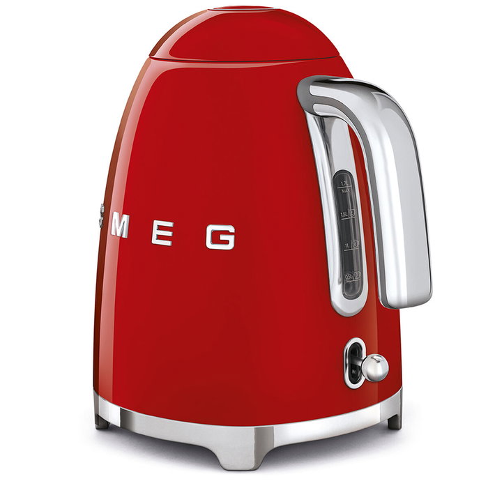 Hervidor Smeg KLF03RDEU Rojo Acero Inoxidable Plástico 2400 W 1,7 L Hervidor Smeg KLF03RDEU Rojo Acero Inoxidable Plástico 2400 W 1,7 L