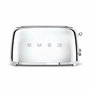 Smeg TSF02SSEU Toaster 4 Scheiben Cromado, 2 Ranuras, Acero Inoxidable