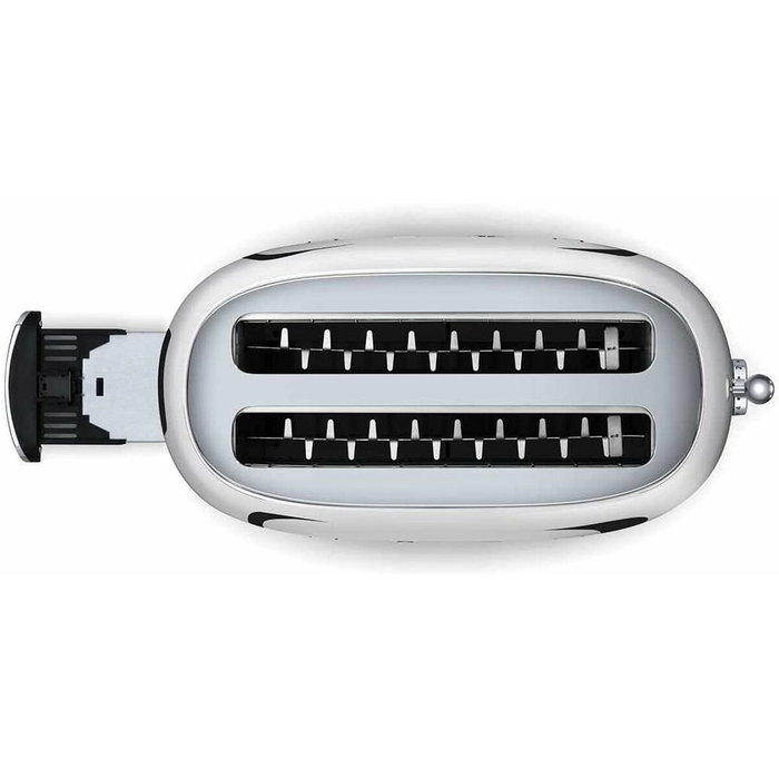 Smeg TSF02SSEU Toaster 4 Scheiben Cromado, 2 Ranuras, Acero Inoxidable