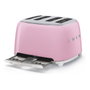 Smeg TSF03PKEU Tostadora Estilo Años 50 Rosa