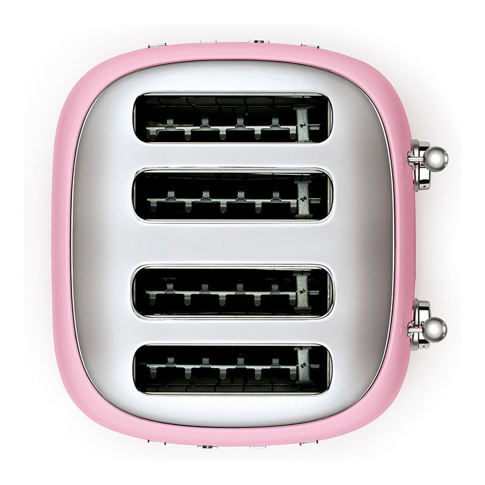 Smeg TSF03PKEU Tostadora Estilo Años 50 Rosa