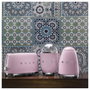 Smeg TSF03PKEU Tostadora Estilo Años 50 Rosa