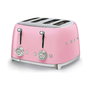 Tostadora Smeg TSF03PKEU Rosa 2000 W