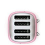 Smeg TSF03PKEU Tostadora Rosa de 4 Rebanadas