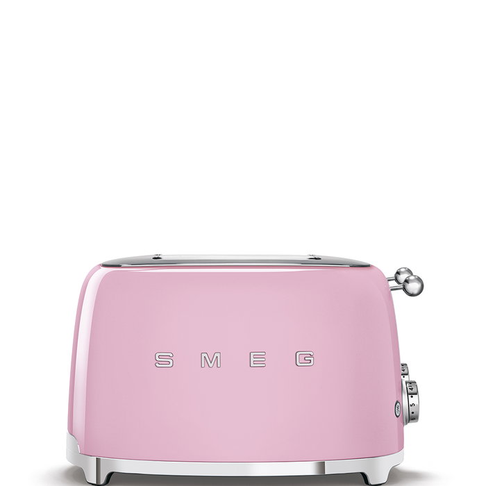 Smeg TSF03PKEU Tostadora Rosa Estilo Años 50 Smeg TSF03PKEU Tostadora Rosa Estilo Años 50