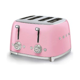 Smeg TSF03PKEU Tostadora Rosa Estilo Años 50