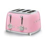 Smeg TSF03PKEU Tostadora Rosa Estilo Años 50