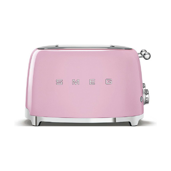 Smeg TSF03PKEU Tostadora Rosa Estilo Años 50 Smeg TSF03PKEU Tostadora Rosa Estilo Años 50
