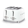Smeg TSF03WHEU Tostadora, Color Blanco