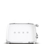 Smeg TSF03WHEU Tostadora 4 rebanadas Blanco