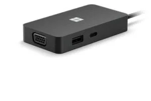 Microsoft 1E4-00003 Base para Portátil y Replicador de Puertos Negro Microsoft 1E4-00003 Base para Portátil y Replicador de Puertos Negro