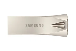 Samsung MUF-128BE Bar Plus Unidad Flash USB 128 GB, USB tipo A 3.2 Gen 1, hasta 300 MB/s, Plata, Resistente al Agua y a Golpes, Sin Tapa